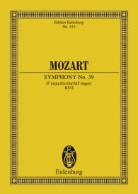 Mozart: Symphony No. 39 Eb major KV 543 (Study Score) published by Eulenburg
